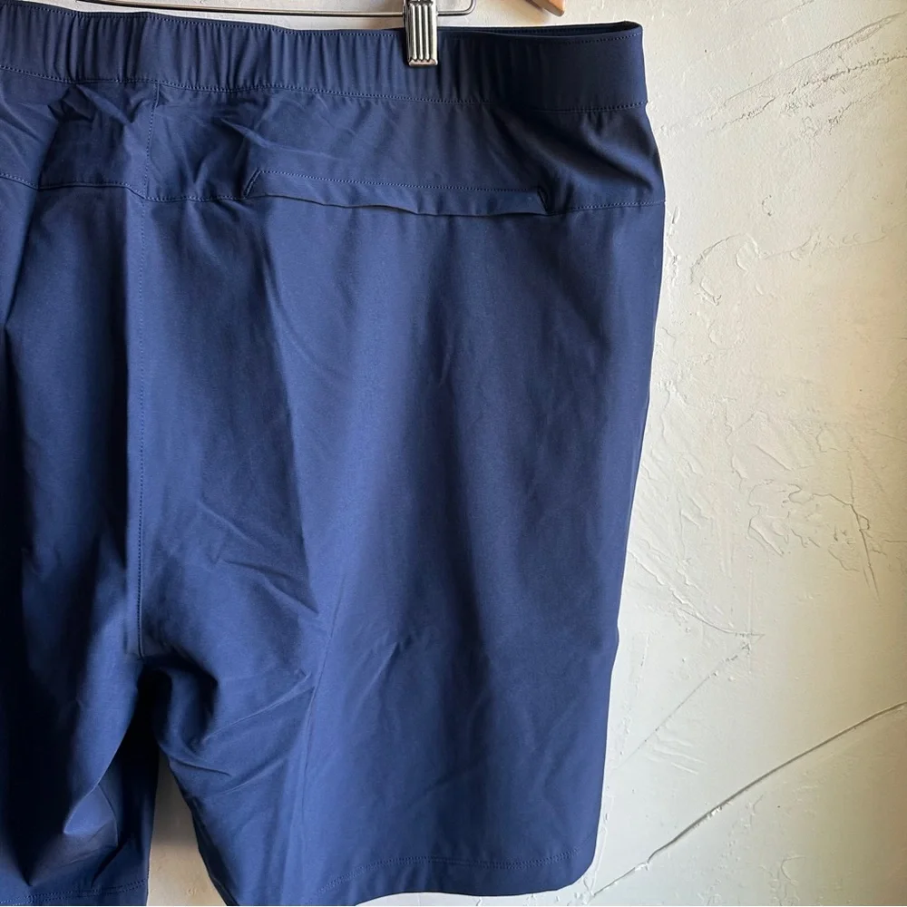 NWT Rhone Barrier Swim Shorts Navy and Orange Sz XXL 6” Inseam‎ Standard Fit